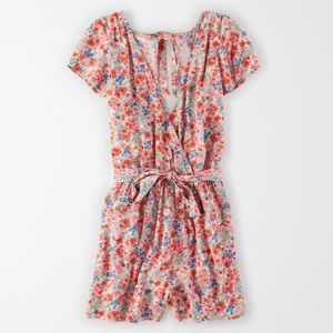 Summer floral romper!